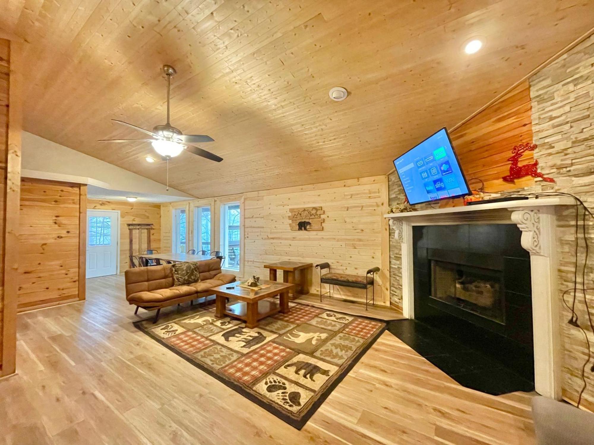 Lazy Bear Cabin سيفيرفيل المظهر الخارجي الصورة